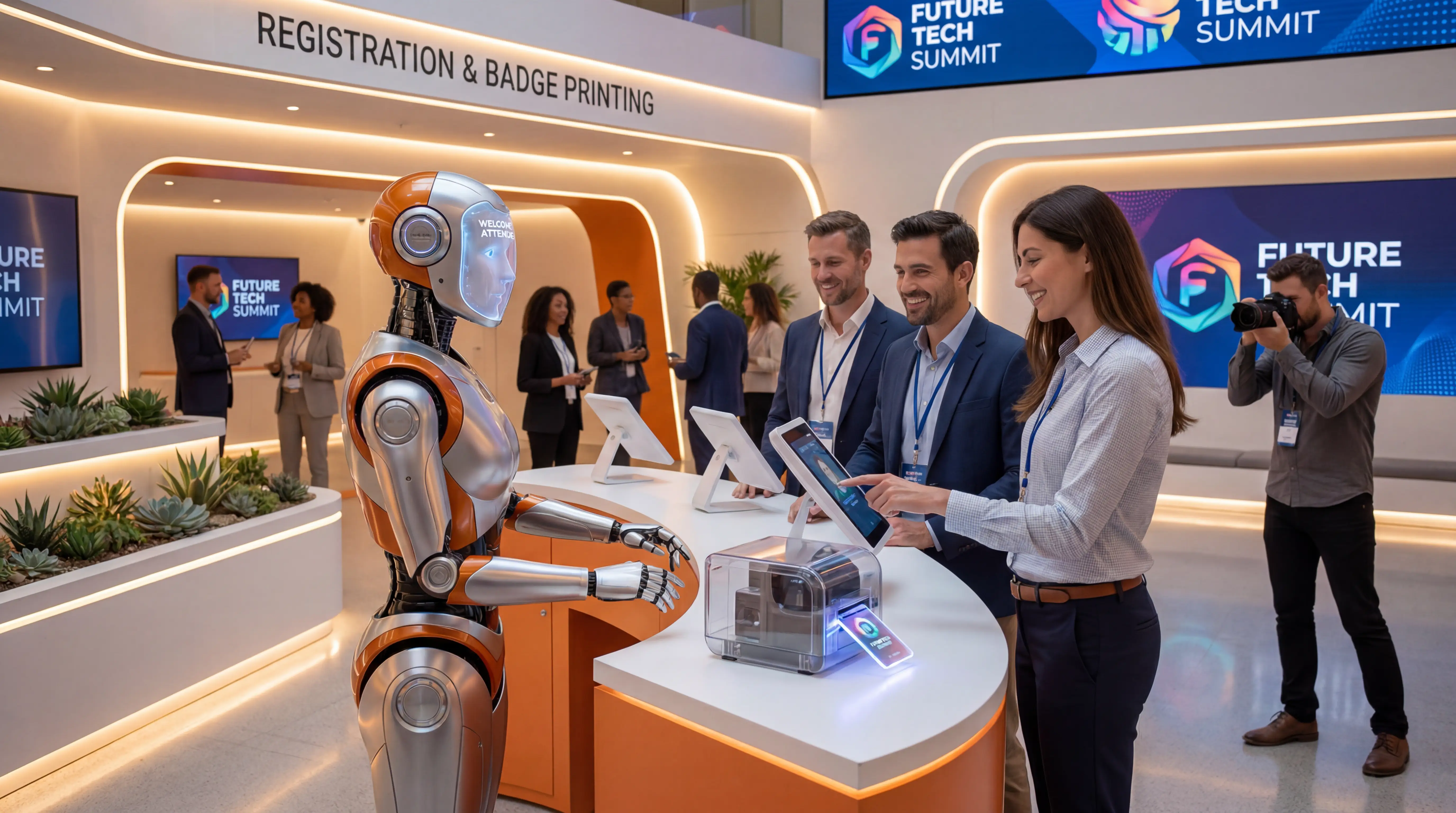 Robot check-in